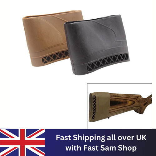 Rifle rubber buttstock pad gun - buttstock,