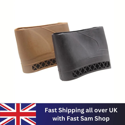 Rifle rubber buttstock - rubber,